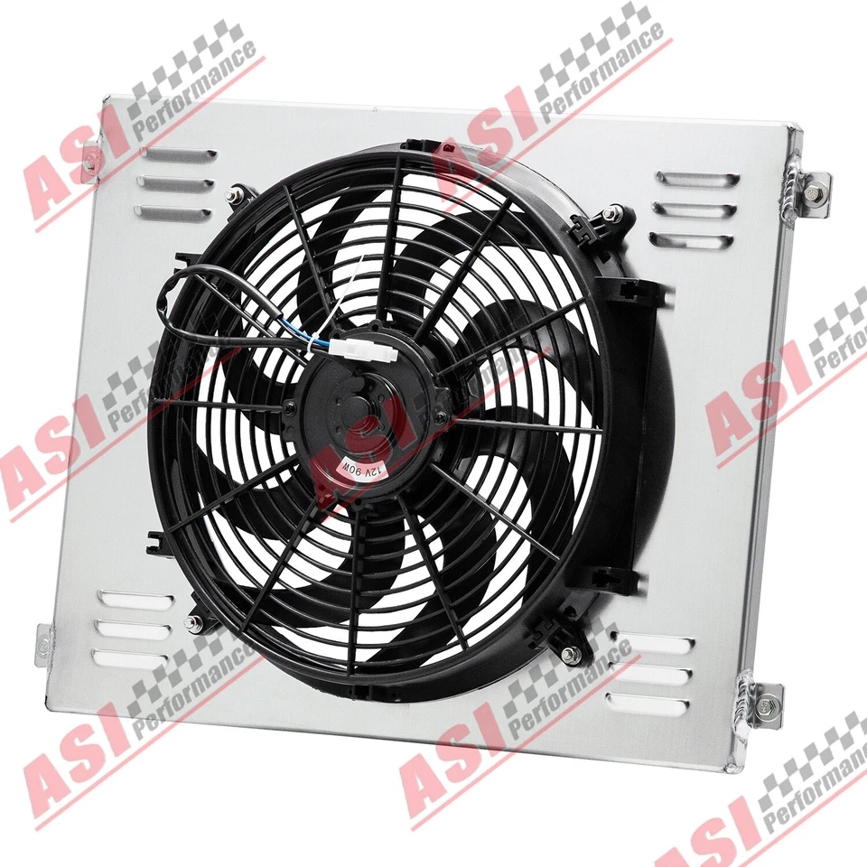 Aluminum Shroud+Fan Relay For 1968-1973 1970 Dodge Dart Plymouth Duster AT MT Foto 2 de 4