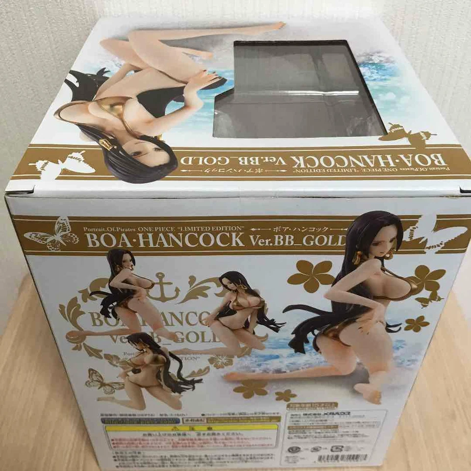 Figura Boa Hancock Ver.BB GOLD Retrato.De.Piratas Una Pieza Megacasa LIMITADA Foto 4 de 4