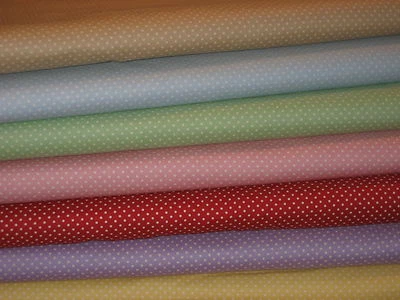 50 cm Makower Patchworkstoff SPOT ON Tupfen, Pünktchen, Dots in 8 versch. Farben