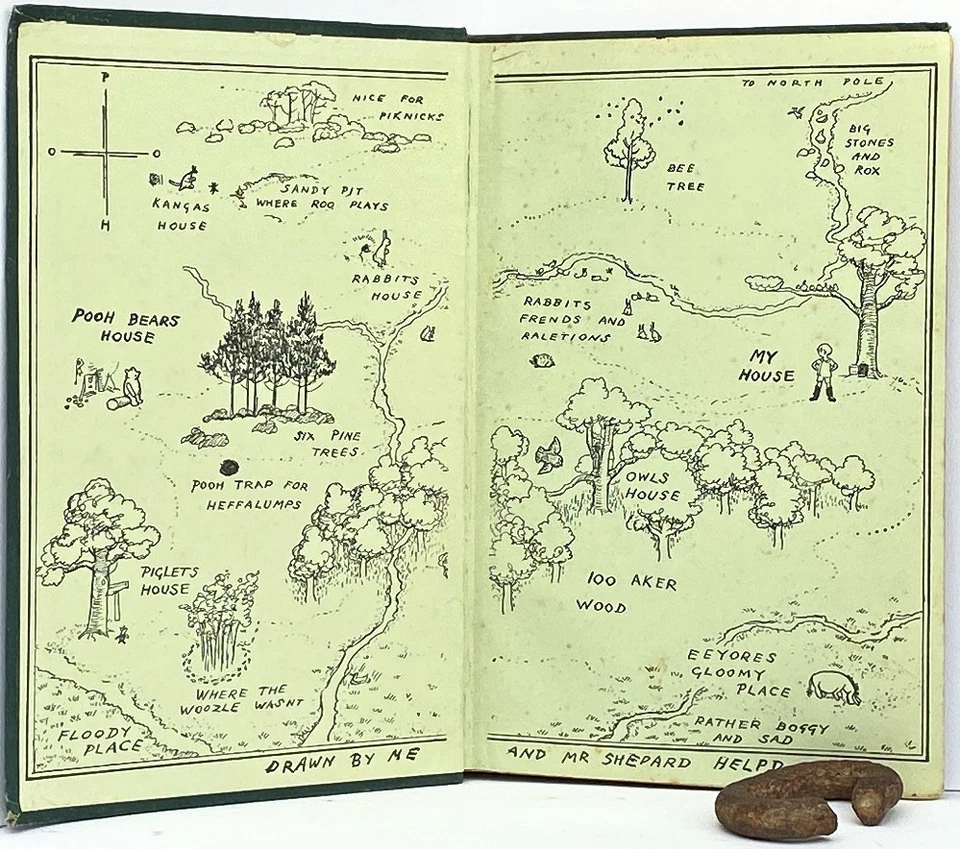 1928 edition WINNIE THE POOH Tigger & Friends FIRST FORMAT Methuen RARE a MILNE - Image 2 of 4