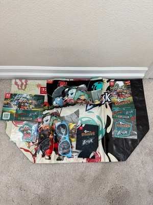 SDCC 2026 Splatoon Raiders Squid Tote Bag Glasses Nintendo Patch Promo Shirt