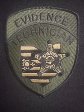 Ohio Sheriff Patch Evidence Technician