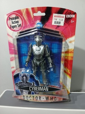 Doctor Who - Cyberman - Cyber Controller BBC ACTIONFIGUR NEUWERTIG AUF KARTE