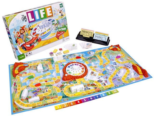 Of Life Board Game 2007 Milton Bradley Hasbro Ages 9+ Family