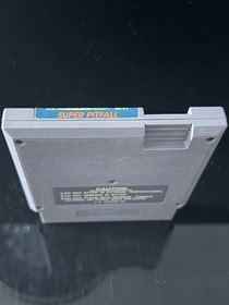 NES Nintendo Super Pitfall 5 Screw Variant Tested Authentic Rare W Sleeve