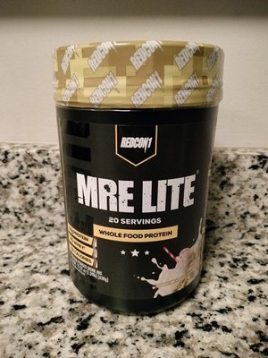 REDCON1 MRE Lite Whole Food Protein Powder - Low Carb & Whey Free Meal Replaceme