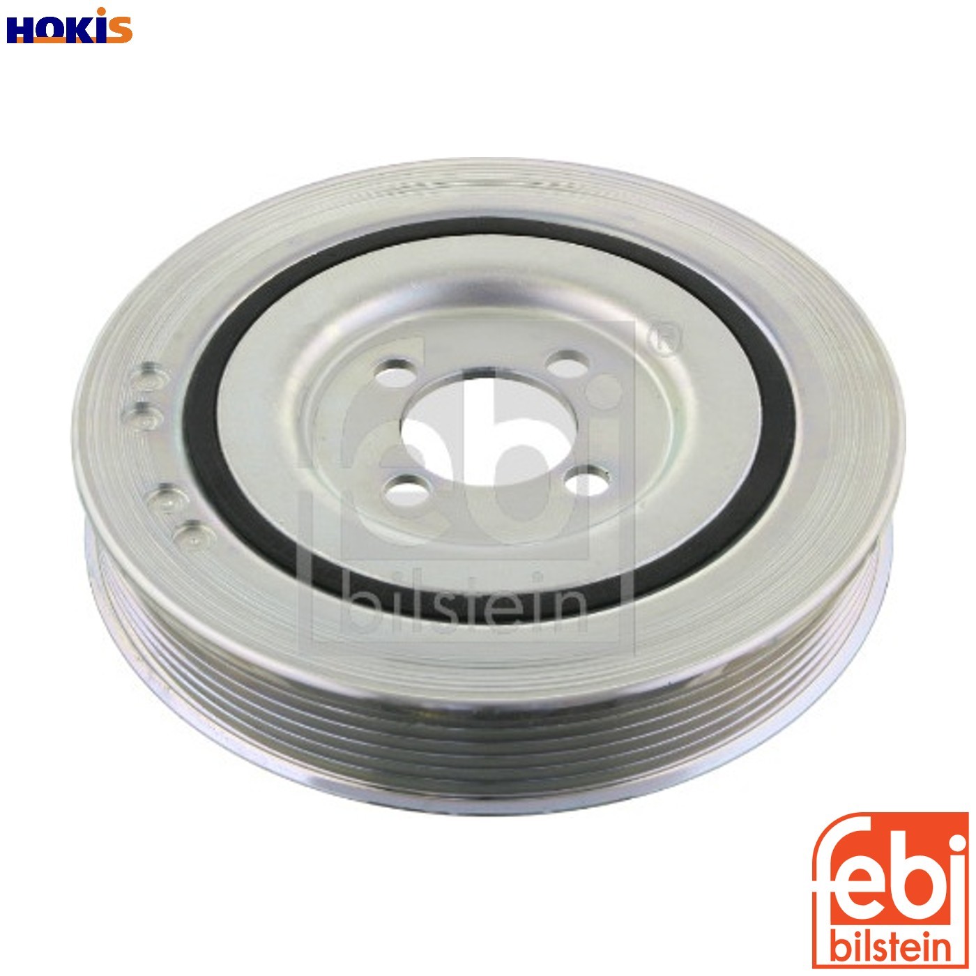 Crankshaft Pulley fits FIAT DOBLO 263 1.3D 2010 on Belt 46819147 55200498 Febi - Image 35