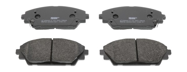 Ferodo Bremsbelagsatz Scheibenbremse Premier ECO Friction FDB4446 FüR CX Mazda-image
