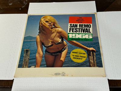 The Twelve Greatest Hits San Remo Festival, 1966- LP 1966 Epic LF 18043 Sealed