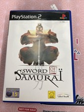 Sword of the Samurai Sony PlayStation 2 PS2 2003 Video Game Complete With Manual