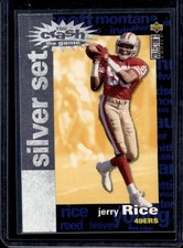 1995 UD Collector's Choice Jerry Rice You Crash the Game Silver Exchange C22
