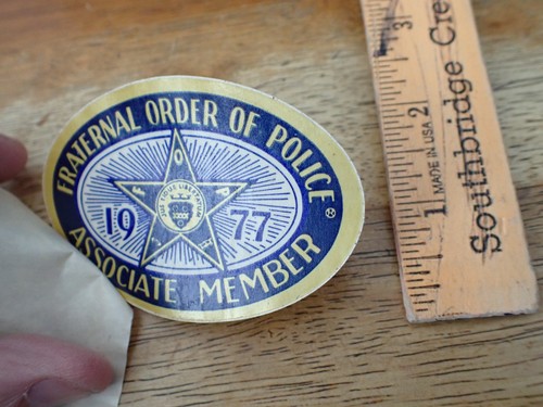 Massachusetts associate member  decal / sticker 1977  obsolete