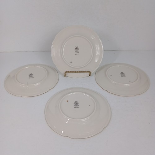 Castleton China Sunnyvale Set Of 4 Floral Gold Trim Bread & Butter Plate 6 1/2" - Picture 6 of 6