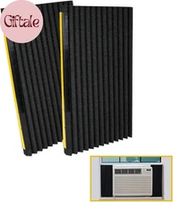 Window Air Conditioner Foam Insulation Panels,Ac Side Insulating Panel Kit,2 Pac