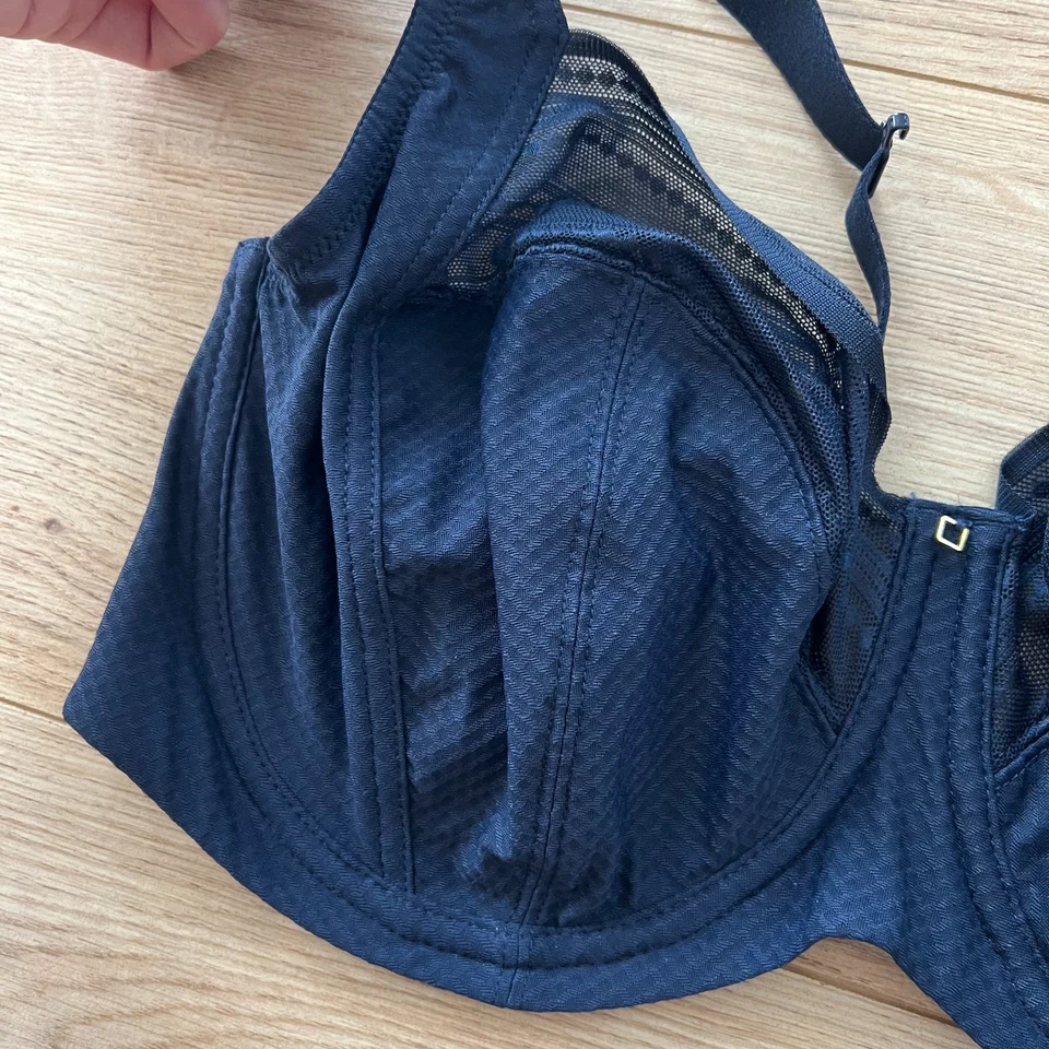 Sujetador Panache Serene Con Taza Completa, Azul Marino, Tamaño 65 - Imagen 2 de 4