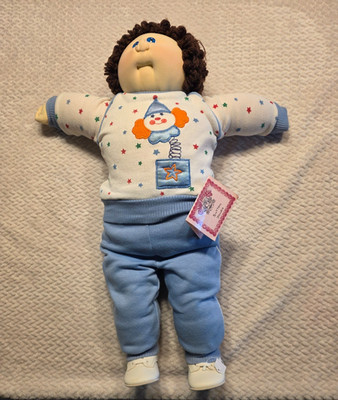 Cabbage Patch Little People Soft Sculpture Xavier Roberts Blue Eyes 1978/1983