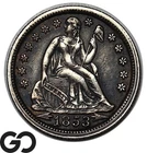 1853 Seated Liberty Dime, Arrows