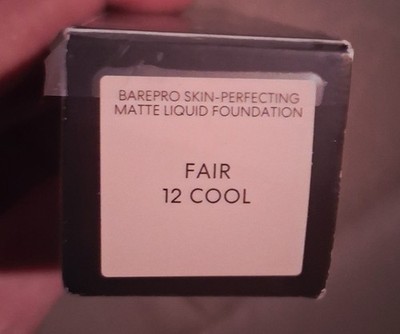 BareMinerals BarePro 24HR Skin Matte Liquid Foundation - Fair 12 Cool, EXP 06/26