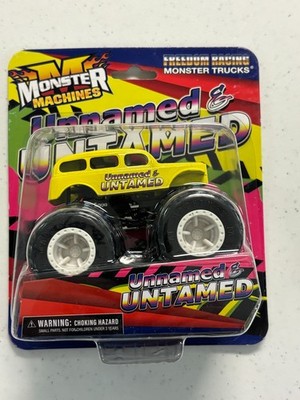 Unnamed & Untamed NEW 1/64 Monster Truck Collectible Monster Machines Diecast