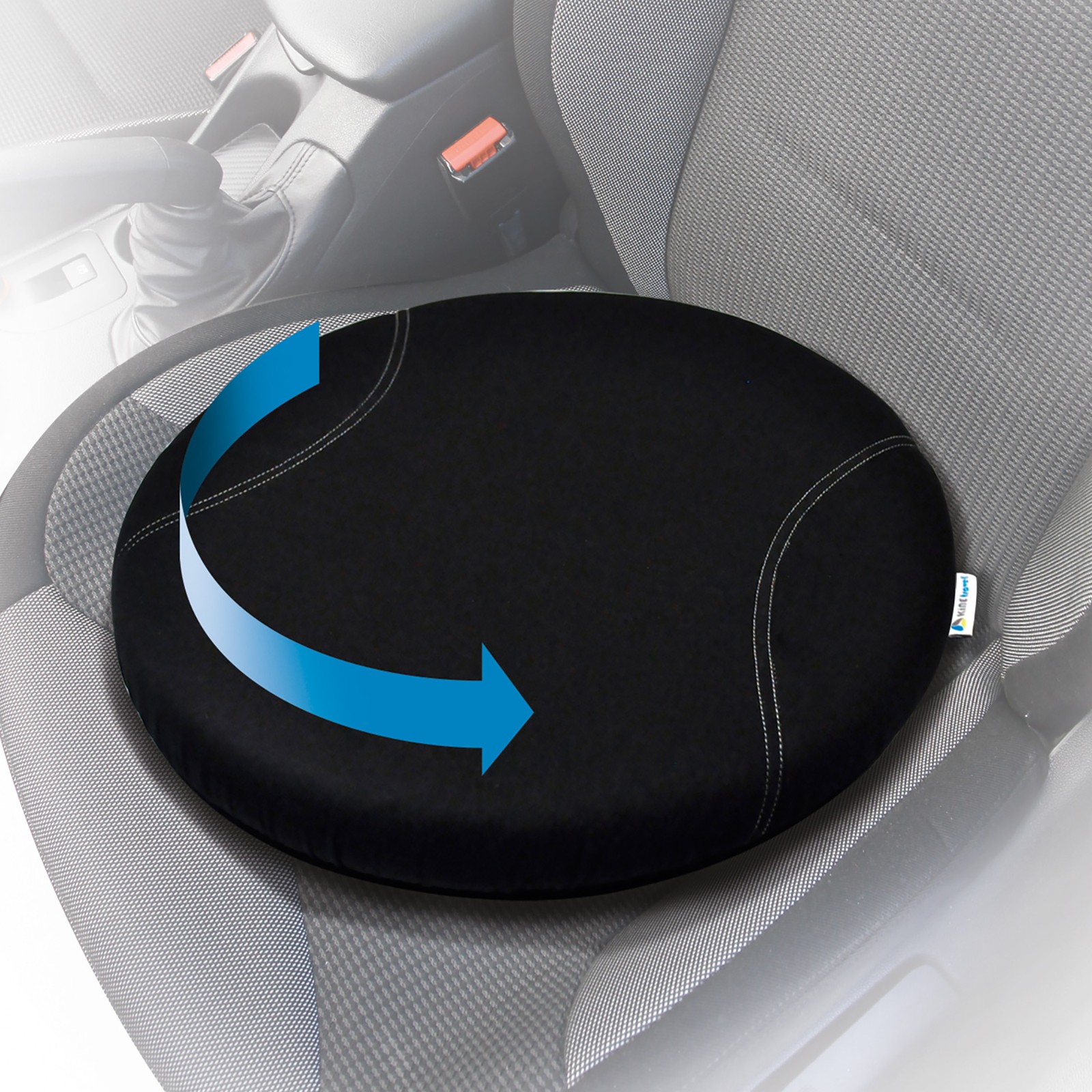Soulager le dos avec KINE TRAVEL coussin d'assise rotatif ergonomique
