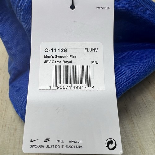 NEW M/L Florida Gators Nike Team Classic Logo 99 Swoosh Performance Flex Hat - Picture 3 of 9