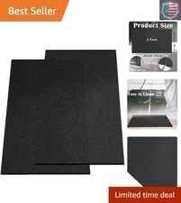 2-Pack Waterproof Anti-Slip Garage Mats 60x36 Inches - Durable & Versatile