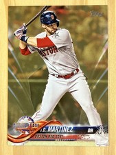 2018 Topps Baseball Update Series J.D. Martinez ASG Gold 1811/2018 Red Sox #US23