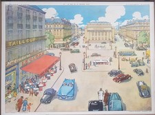 Ancienne Affiche D'école Collection Rossignol