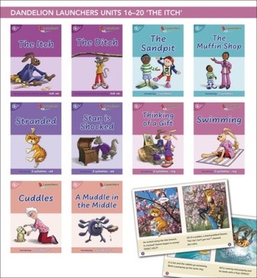 Phonic Books Dandelion Launchers Units 16-20: Simple two-syllable words and
