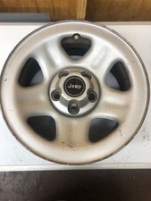 95-01 Jeep Cherokee Xj 15x7 5 Spoke Steel Wheel 5 Lug 4 12 Bc Used Oem As Pict.