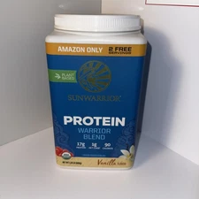 Organic Plant Based Protein Powder | Vegan Organic Protein Powder Vanilla Fla...