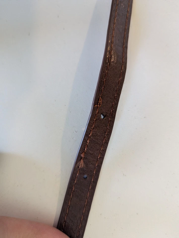 Bolso Bandolera Anthropologie Emma Convertible Cinturón Piel de Oveja Correa Sherpa Foto 3 de 4