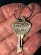 Vintage Craftsman Tool Box Key   LL 127 For Sears Toolboxes