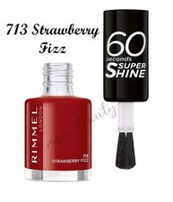 Image of RIMMEL 60 SECONDS Nail Polish/Varnish 8ml Super Shine New Sealed