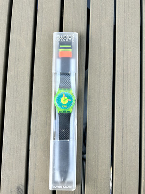 Vintage Swatch Gent CHAMP GJ106 von 1991