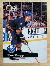 1991-92 Pro Set French #20 Uwe Krupp