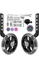 Bike Training Wheels Mute Flash Kit Compatible 12 14 16 18 20 Inch Single Speed