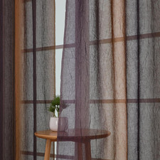Ombre Sheer Curtains for Bedroom Living Room 108 Inches Long 2 Panels - Gradient