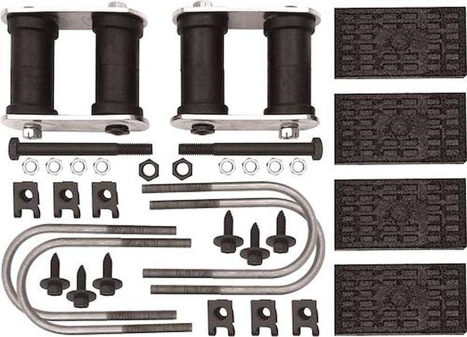 OER R363 Rear Multi-Leaf Spring Installation Kit