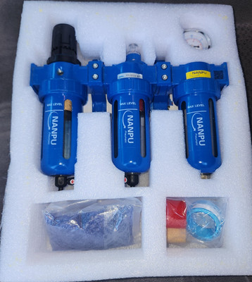 NANPU Zinc Alloy 3 Stage Air FRL System -  (1/2'' NPT)