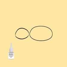 Riemen Öl = Kit 5 für Sanyo Plus D 30 Cassette Deck