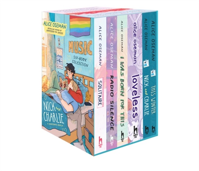 Alice Oseman Six-Book Collection Box Set (Solitaire, Radio Silence, I Was Born