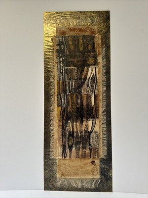 IRENE LAGORIO PAINTING DRAWING ABSTRACT MID CENTURY EXHIBITED 1950'S FRANCE RARE