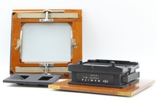  Exc 5 Hasemi 4x5 Ground Glass Back Adapter w/Mamiya Spacer No.2 6x9 From JAPAN