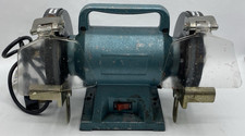 Vintage 5" Bench Grinder Heavy Duty Unknown Brand Corded 240v (FREE UK POSTAGE)