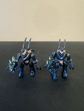 Figura Halo Mega Bloks Blue Covenant Hunter 3" (Lote de 2)