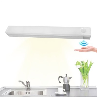 3x Punch-Free Smart Sensor Magnetic Rechargeable LED Lights Sensor Light Indoor