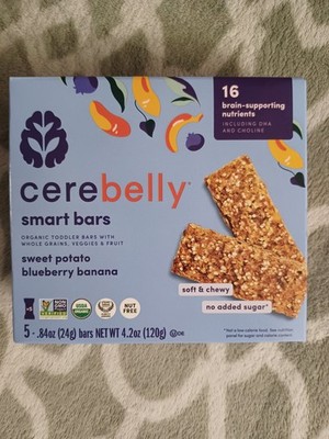 6 Boxes Organic Blueberry Banana And Sweet Potato Smart Bar 4.2 (30 Bars) 04/26