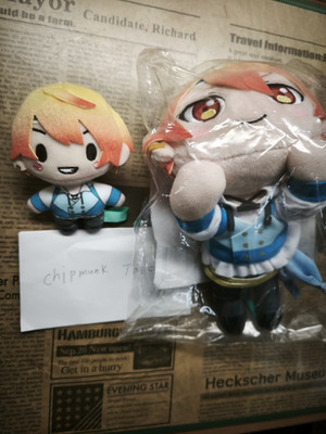 Project Sekai Tsukasa Tenma Movie ver Nesoberi and Fuwapuchi set 10cm and 15cm