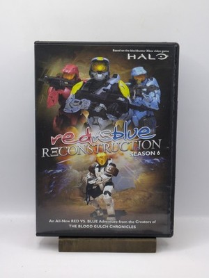 Red vs Blue: Reconstruction - DVD - Very Good, Rare, OOP Season 6 - FAST SHIP